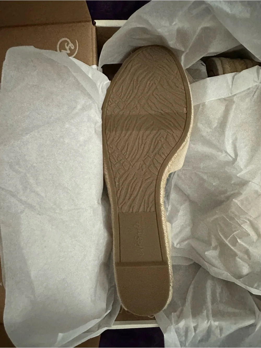 Life Stride Cream Espadrille Wedge Sandal - Picture 2 of 3